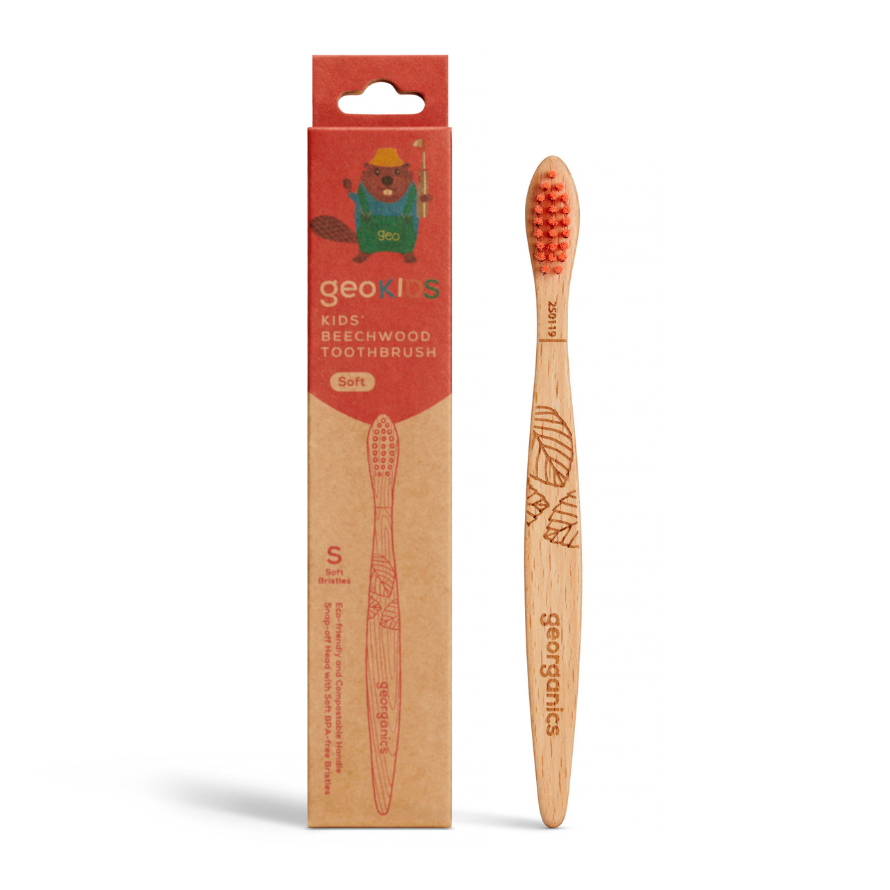 Click to view product details and reviews for Georganics Beechwood Toothbrush Kids.