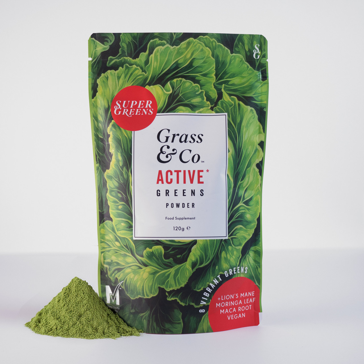 Click to view product details and reviews for Grass Co Active Super Greens Powder 120g.