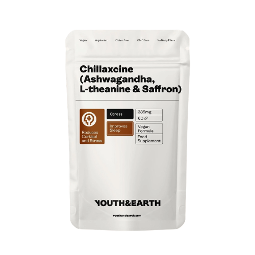 Click to view product details and reviews for Youth Earth Chillaxcine Ashwagandha L Theanine Saffron &ndash; 335mg X 60 Capsules.