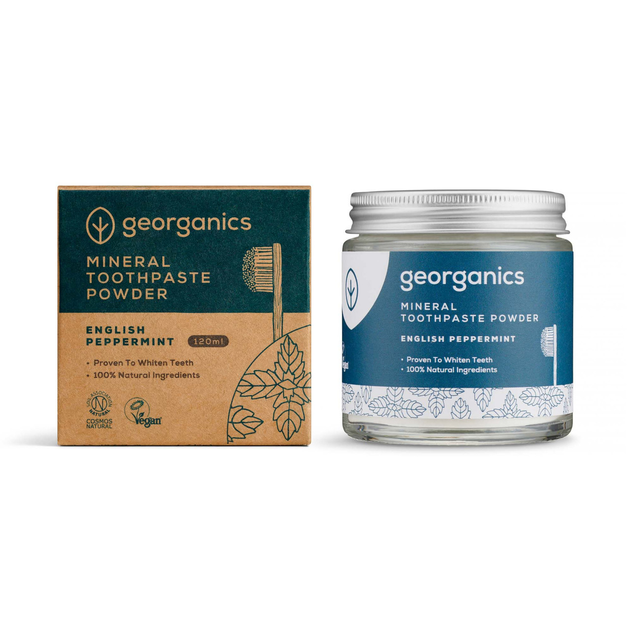 Click to view product details and reviews for Georganics Mineral Toothpowder Peppermint 60ml.