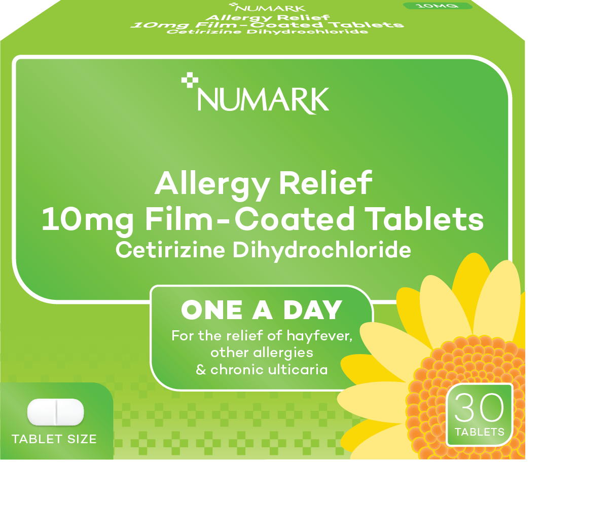 Click to view product details and reviews for Numark Allergy Relief Cetirizine 10mg Film Coated 30 Tablets.