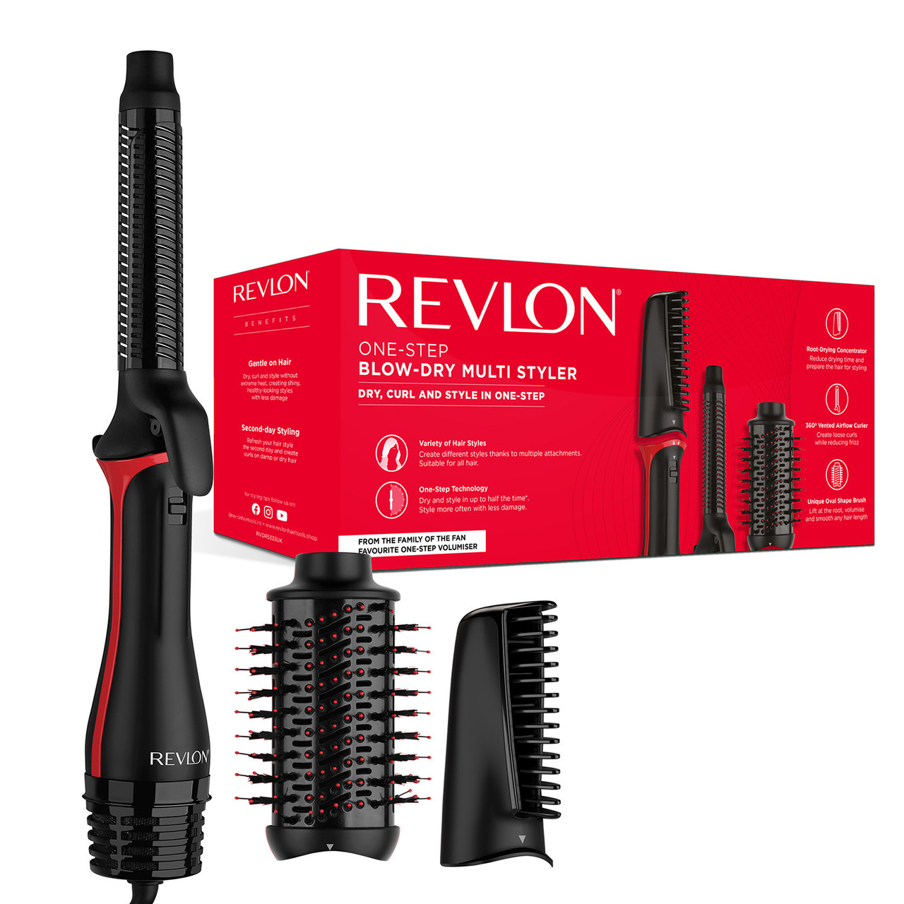 Revlon One-Step Blow Dry Multi Styler 3-in-1