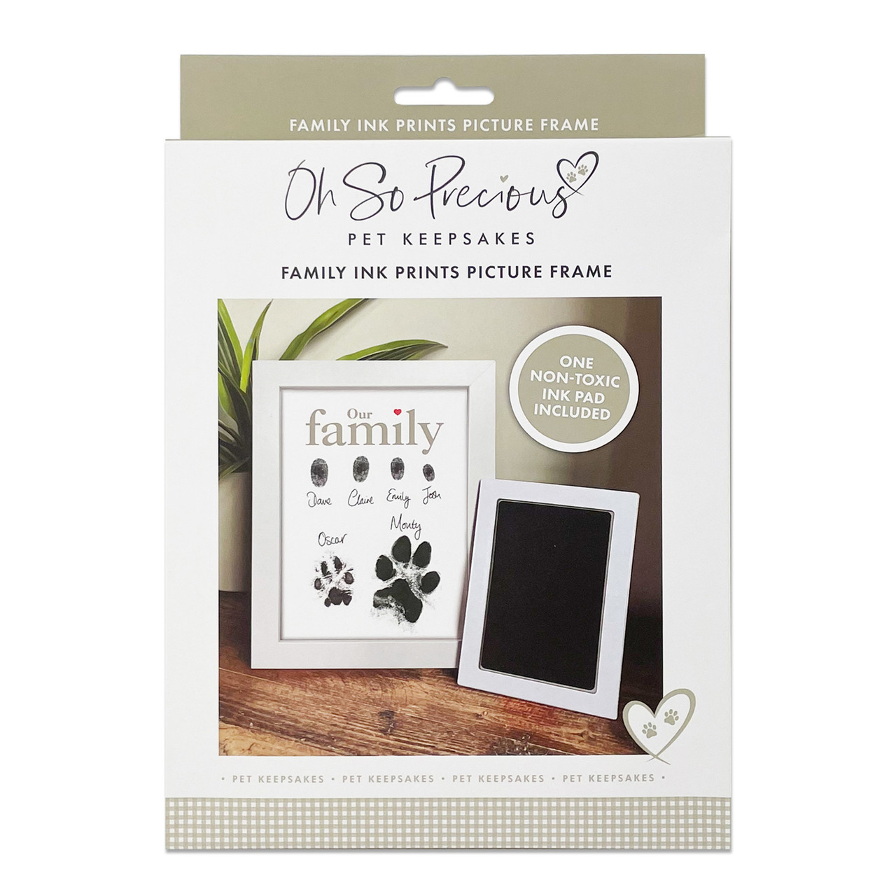Oh So Precious Family Ink Prints Picture Frame A5