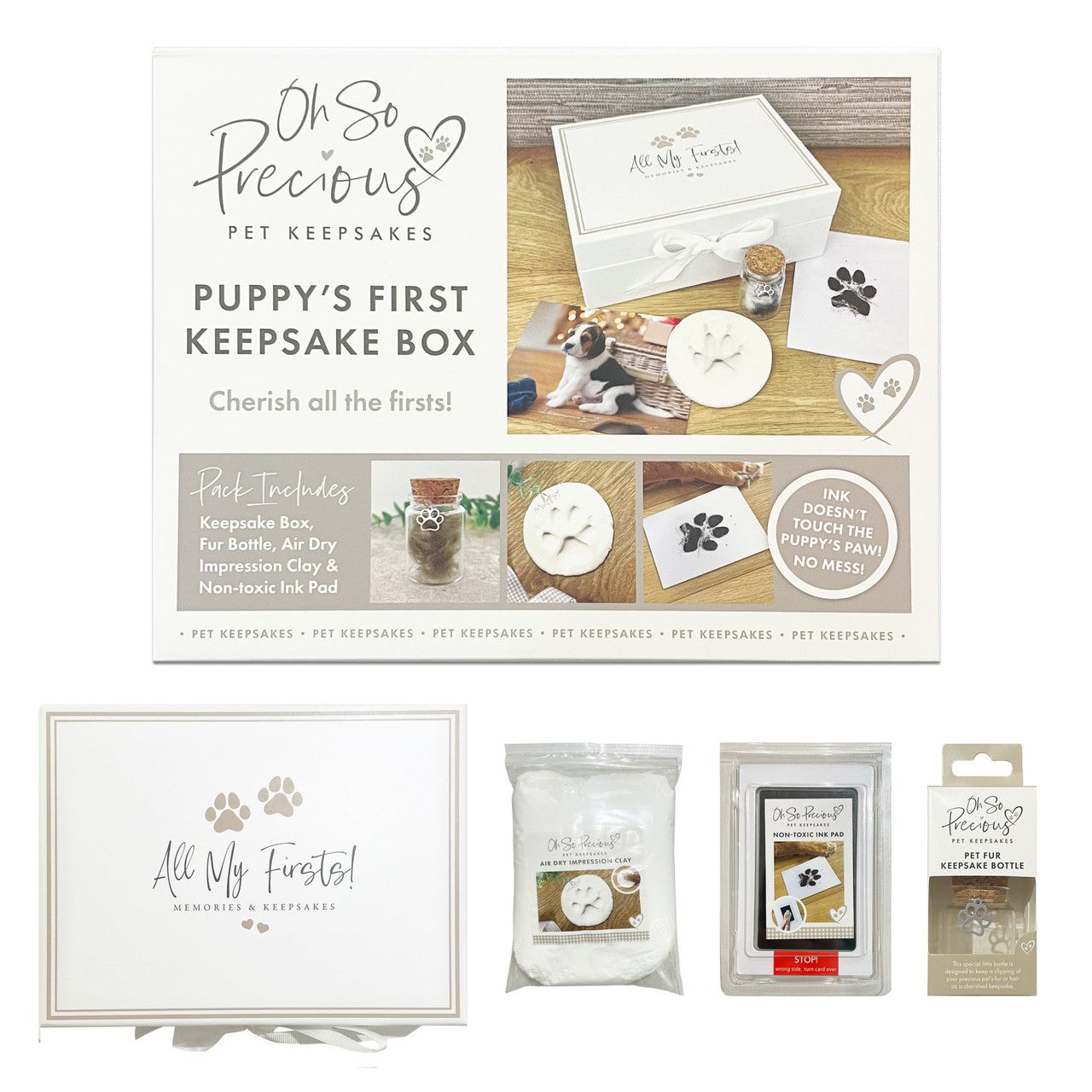 Oh So Precious Puppy's First Keepsake Box