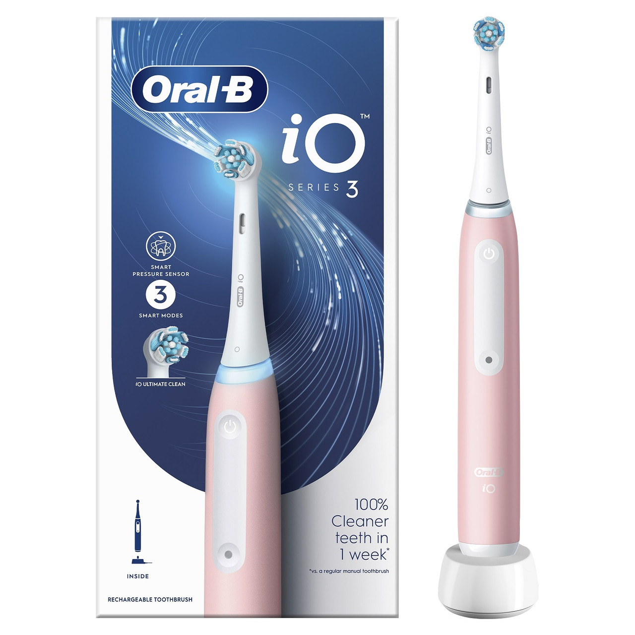 Oral-B Pink Io3 Blush