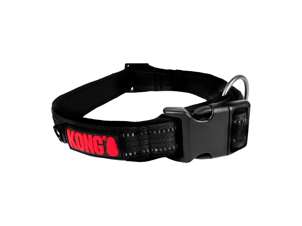 Image of KONG Adjustable Dog Collar Black 1 Collar