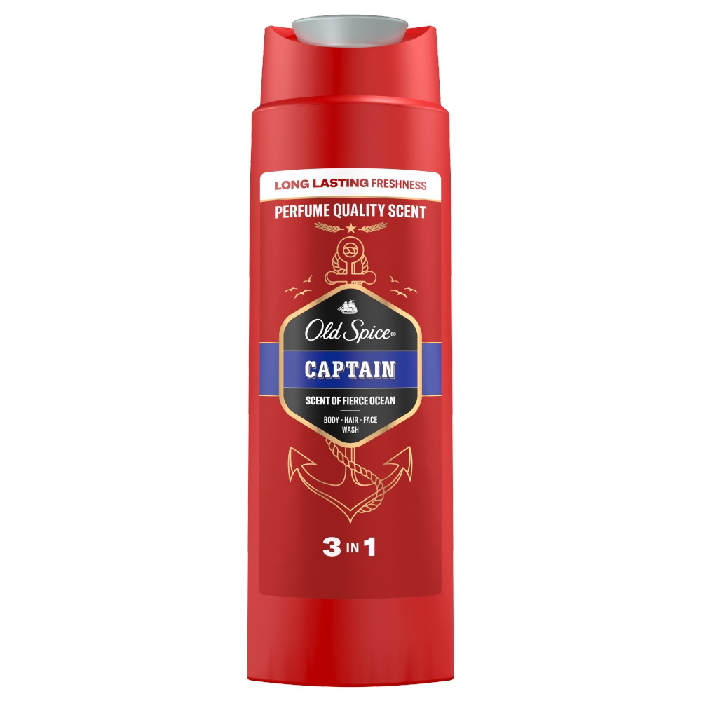 Click to view product details and reviews for Old Spice 3in1 Shower Gel Captain 250ml.