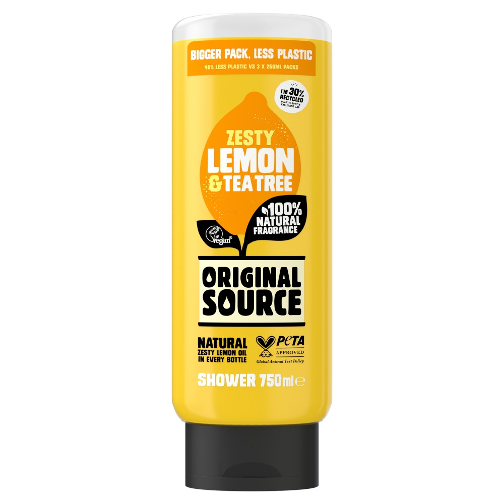 Click to view product details and reviews for Original Source Shower Gel Lemon Tea Tree 750ml. Click to view product details and reviews for Original Source Shower Gel Lemon Tea Tree 750ml.