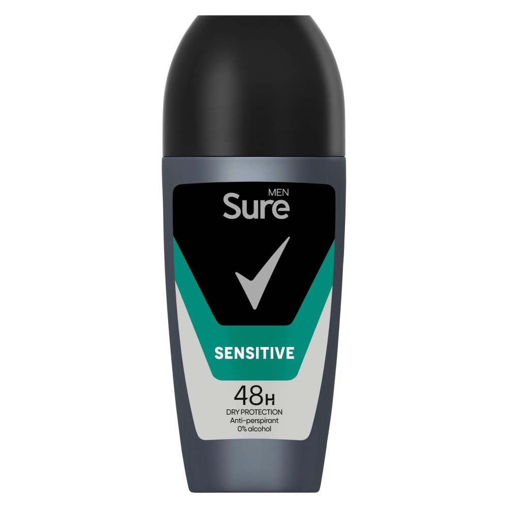 Sure Men Anti-Perspirant Roll-On Sensitive 50ml
