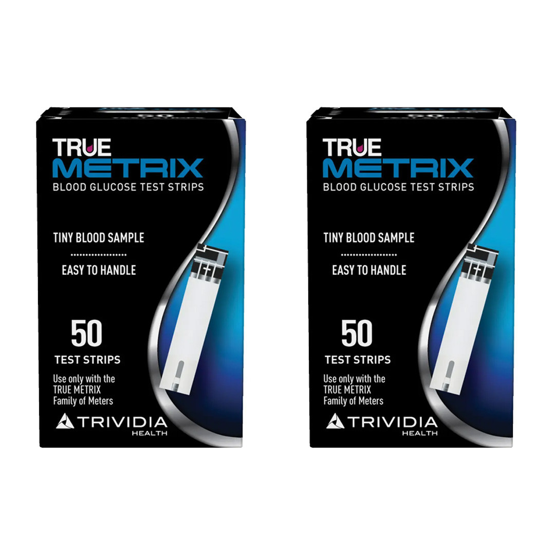 Click to view product details and reviews for True Metrix 50 Test Strips Twin Pack. Click to view product details and reviews for True Metrix 50 Test Strips Twin Pack.