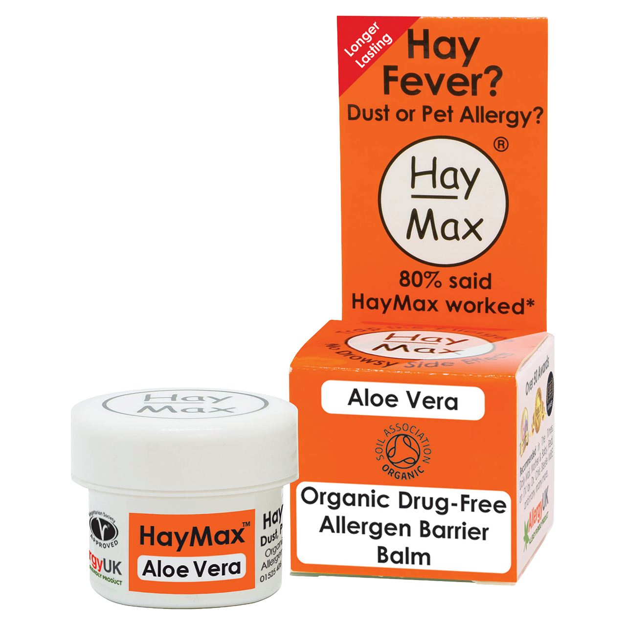 Click to view product details and reviews for Haymax Aloe Vera Organic Drug Free Allergen Balm 5ml.