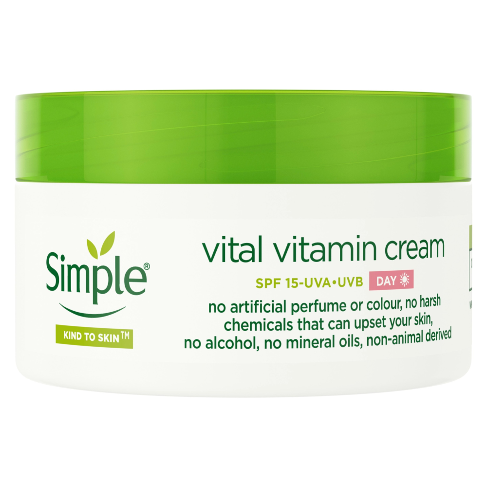 Click to view product details and reviews for Simple Vital Vitamin 50ml Day Cream.