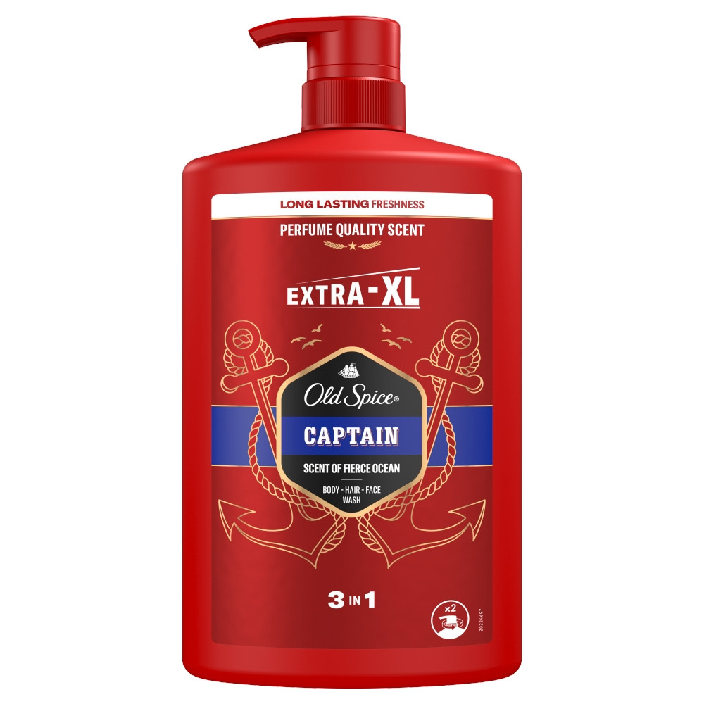 Click to view product details and reviews for Old Spice 3in1 Shower Gel Captain 1l.