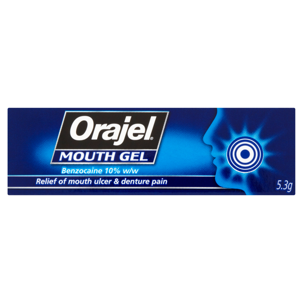 Orajel Red/Green Mouth Gel 5.3G