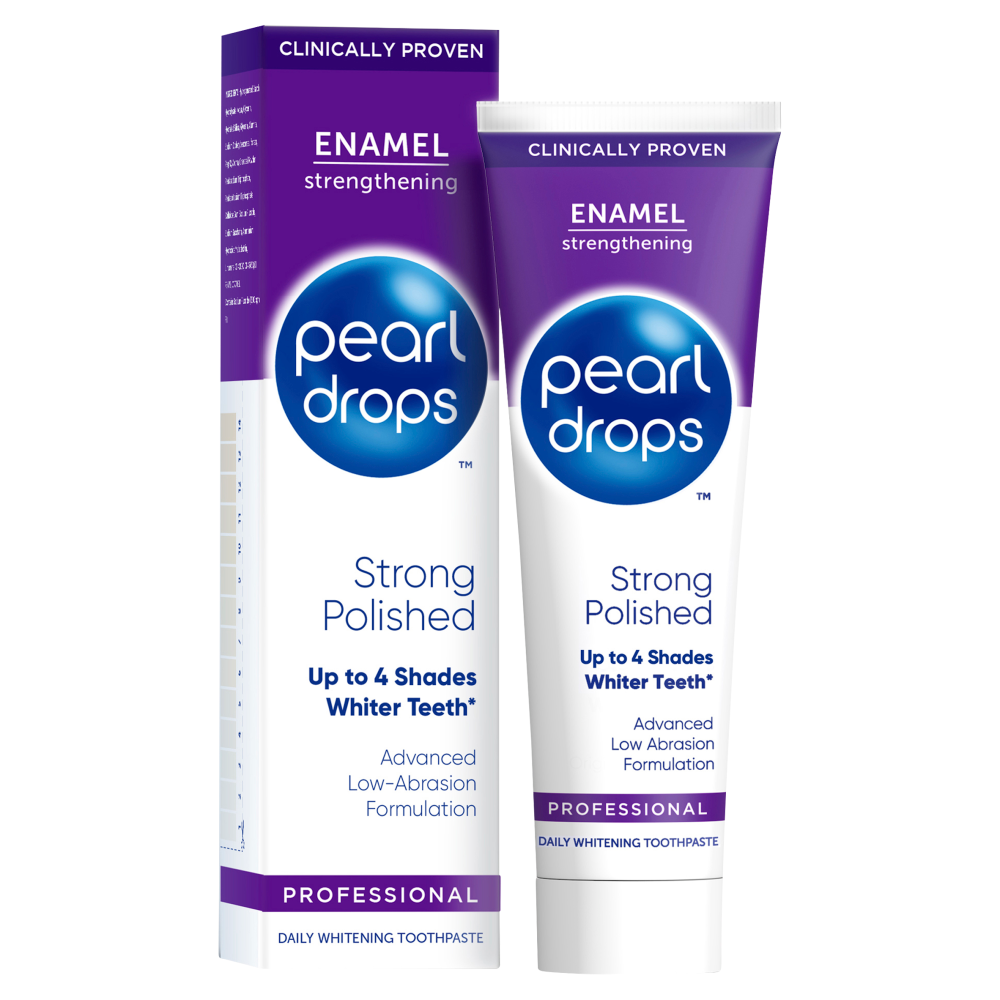 Click to view product details and reviews for Pearl Drops Strong Polished Daily Whitening Toothpaste 75ml.
