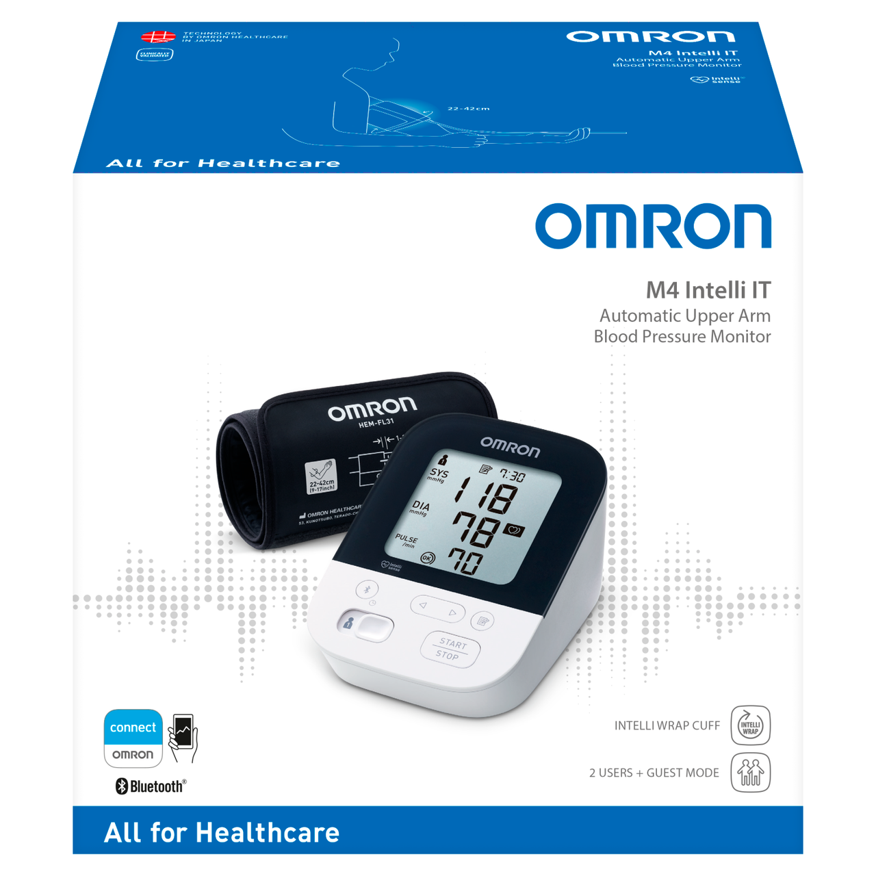 Click to view product details and reviews for Omron M4 Intelli It Automatic Upper Arm Blood Pressure Monitor Hem 7155t Ebk 1 Kit. Click to view product details and reviews for Omron M4 Intelli It Automatic Upper Arm Blood Pressure Monitor Hem 7155t Ebk 1 Kit.