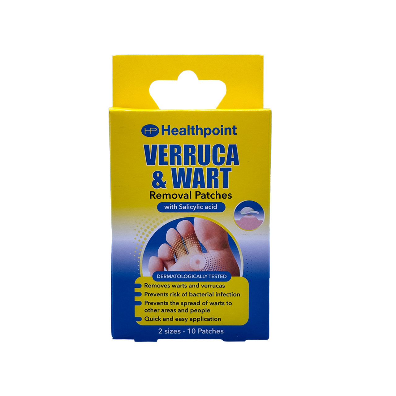 Healthpoint Verruca and Wart Patch 10s