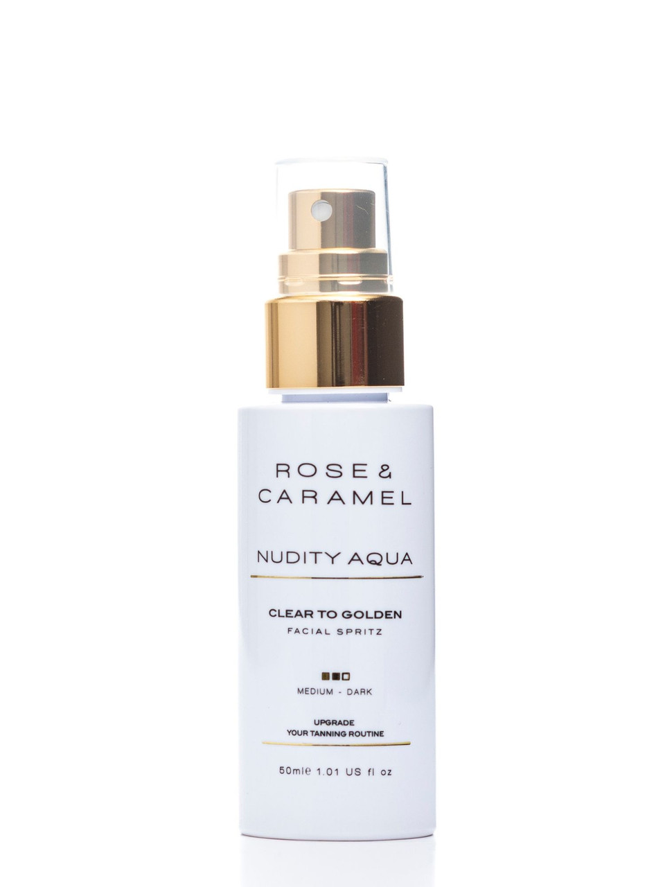 Rose & Caramel Nudity Aqua Facial Tanning Mist 50ml