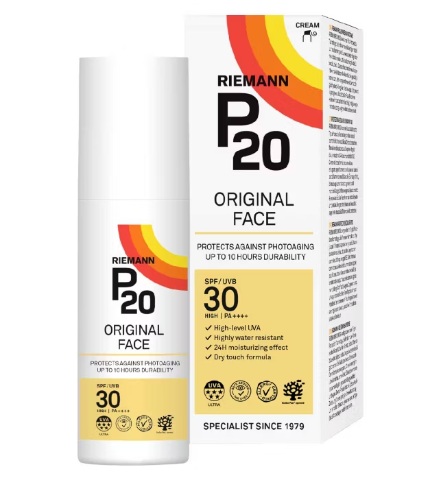 Riemann Cream P20 Original Face Spf30 Sun