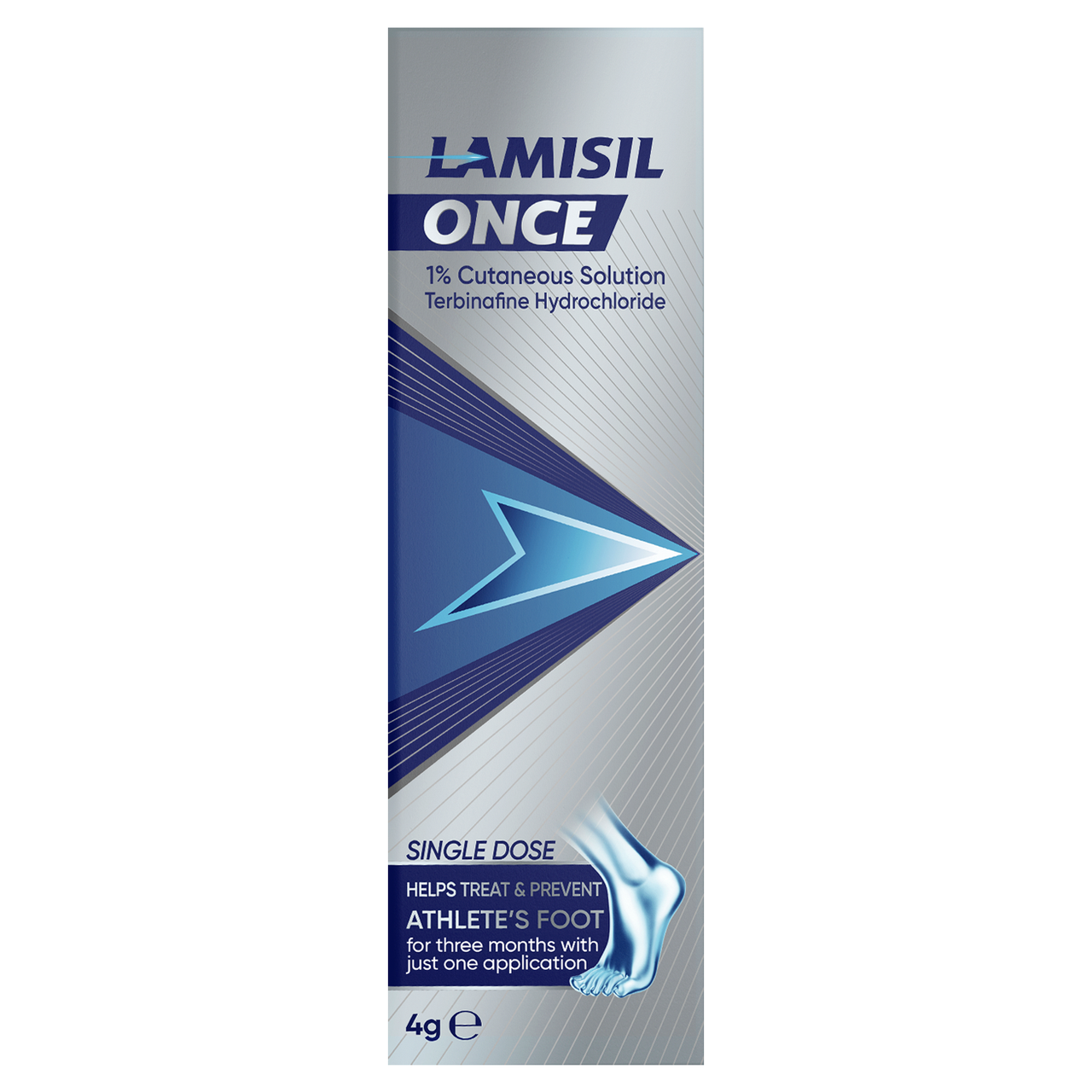 Lamisil Once Single Dose Athlete’s Foot Antifungal Treatment 4g