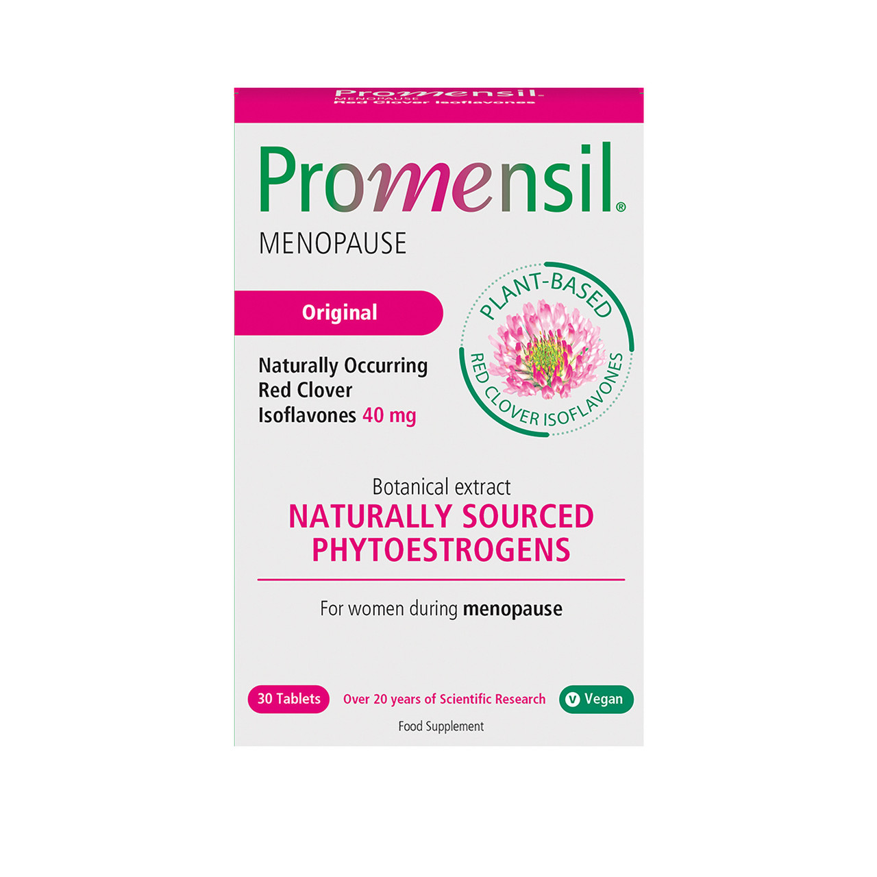 Promensil Women's Red Original Maintenance 30 Tablets