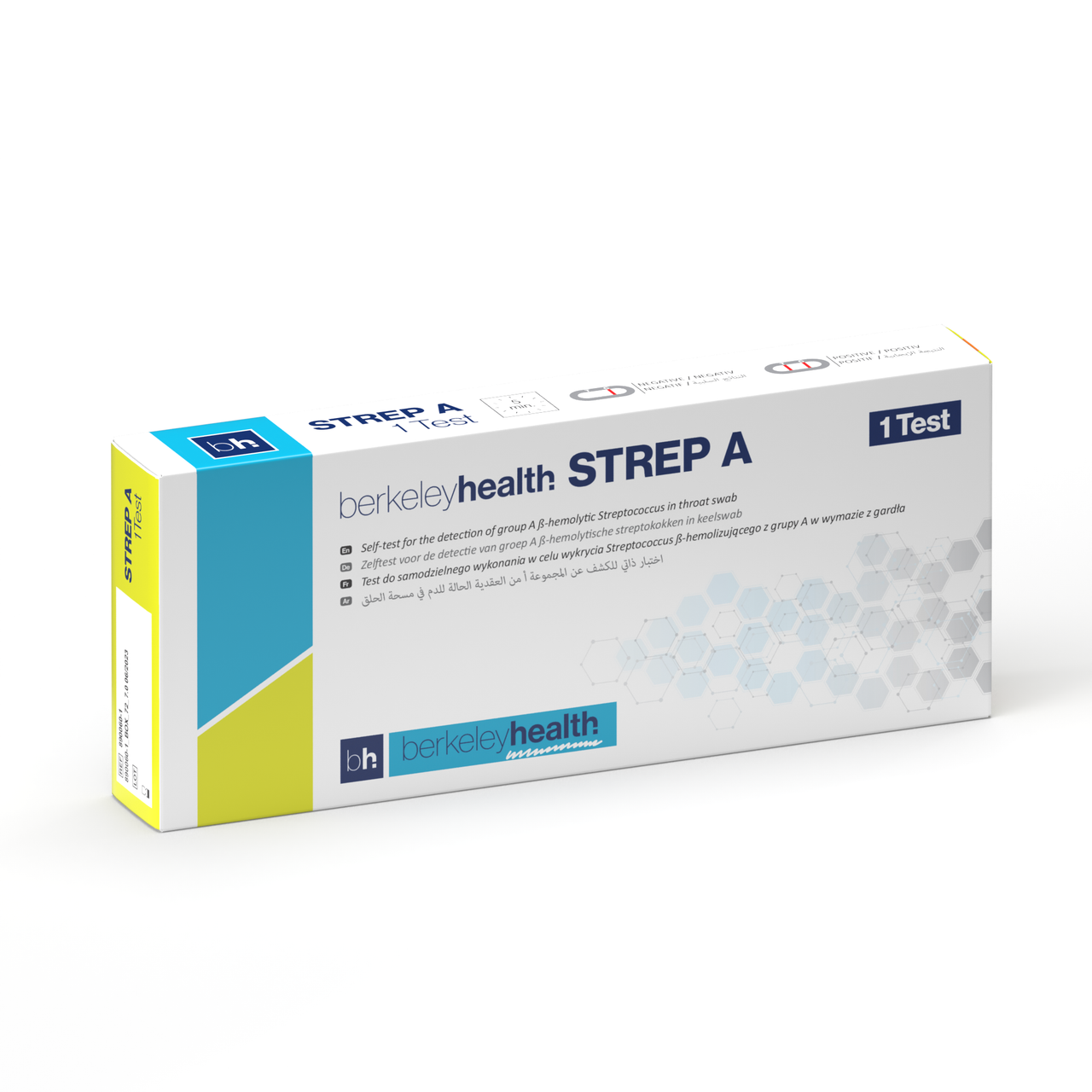 Berkeley Health Strep A Rapid Self-Test Kit