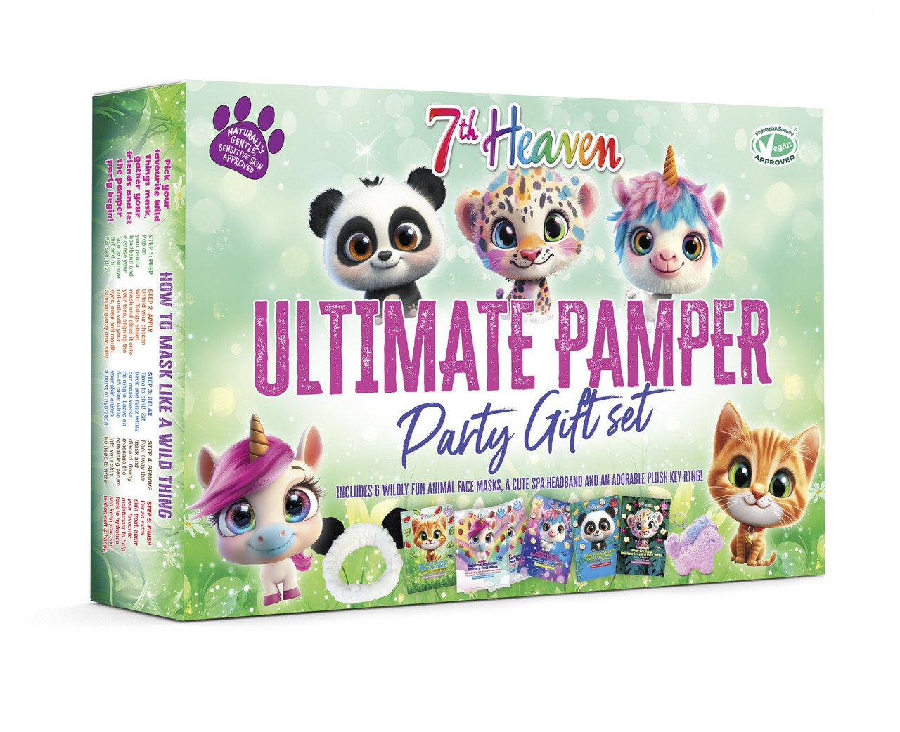 Image of 7th Heaven Wild Things Animal Party Set 1 Gift Set