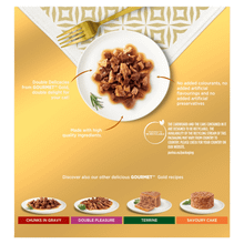 Gourmet Gold Double Delicacies Wet Cat Food 8x85g
