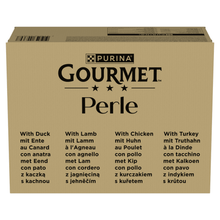Gourmet Perle Mini Fillets in Gravy Chef's Collection Wet Cat Food Pouch 96x85g