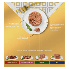 Gourmet Gold Savoury Cake Meat and Fish Variety Wet Cat Food 8x85g