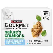 Gourmet Nature's Creations Rich in Oceanfish Wet Cat Food Can 8x85g