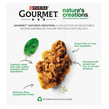 Gourmet Nature's Creations Rich in Oceanfish Wet Cat Food Can 8x85g