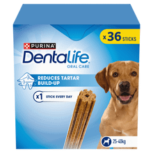 Dentalife Large Adult Daily Oral Care Dog Chews 36pk