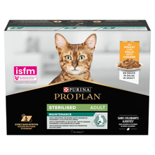 Purina Pro Plan NutriSavour Neutered Chicken Wet Cat Food 10x85g