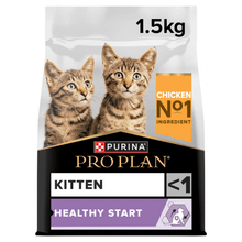 Purina Pro Plan Kitten 1-12M Healthy Start Rich in Chicken Dry Cat Food 1.5kg