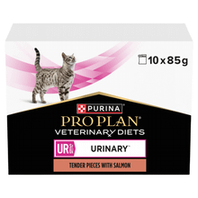 Pro Plan Veterinary Diets UR Urinary Salmon Wet Cat Food 10 x 85g