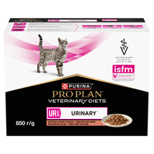 Pro Plan Veterinary Diets UR Urinary Salmon Wet Cat Food 10 x 85g