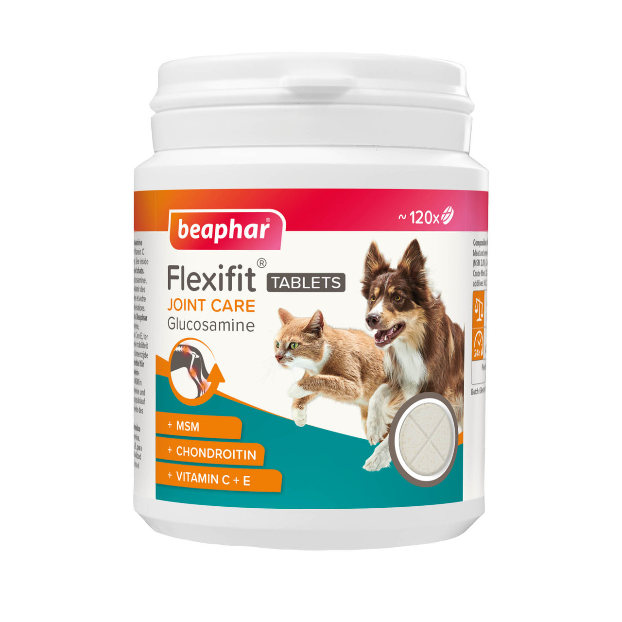 Beaphar Flexifit� Glucosamine Tablets for Cats & Dogs 150g