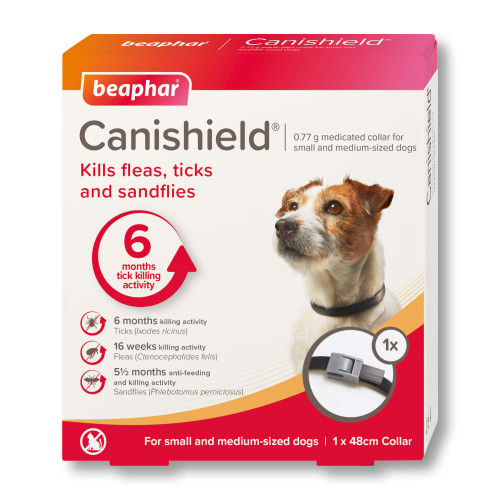 Beaphar Canishield� Collar for Small/Medium Dogs 48cm