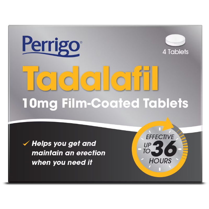 Perrigo Tadalafil 10mg - 4 Tablets
