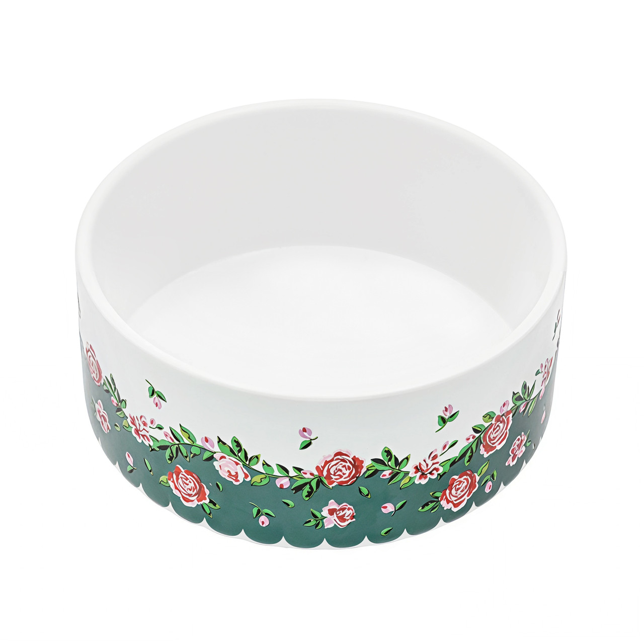 Cath Kidston Dolly Rose Ceramic Pet Bowl 