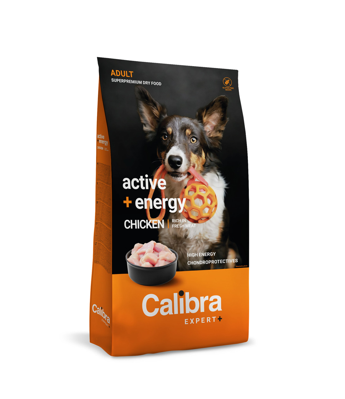 Calibra Dog EXPERT+ Active & Energy Chicken Dry Dog Food 