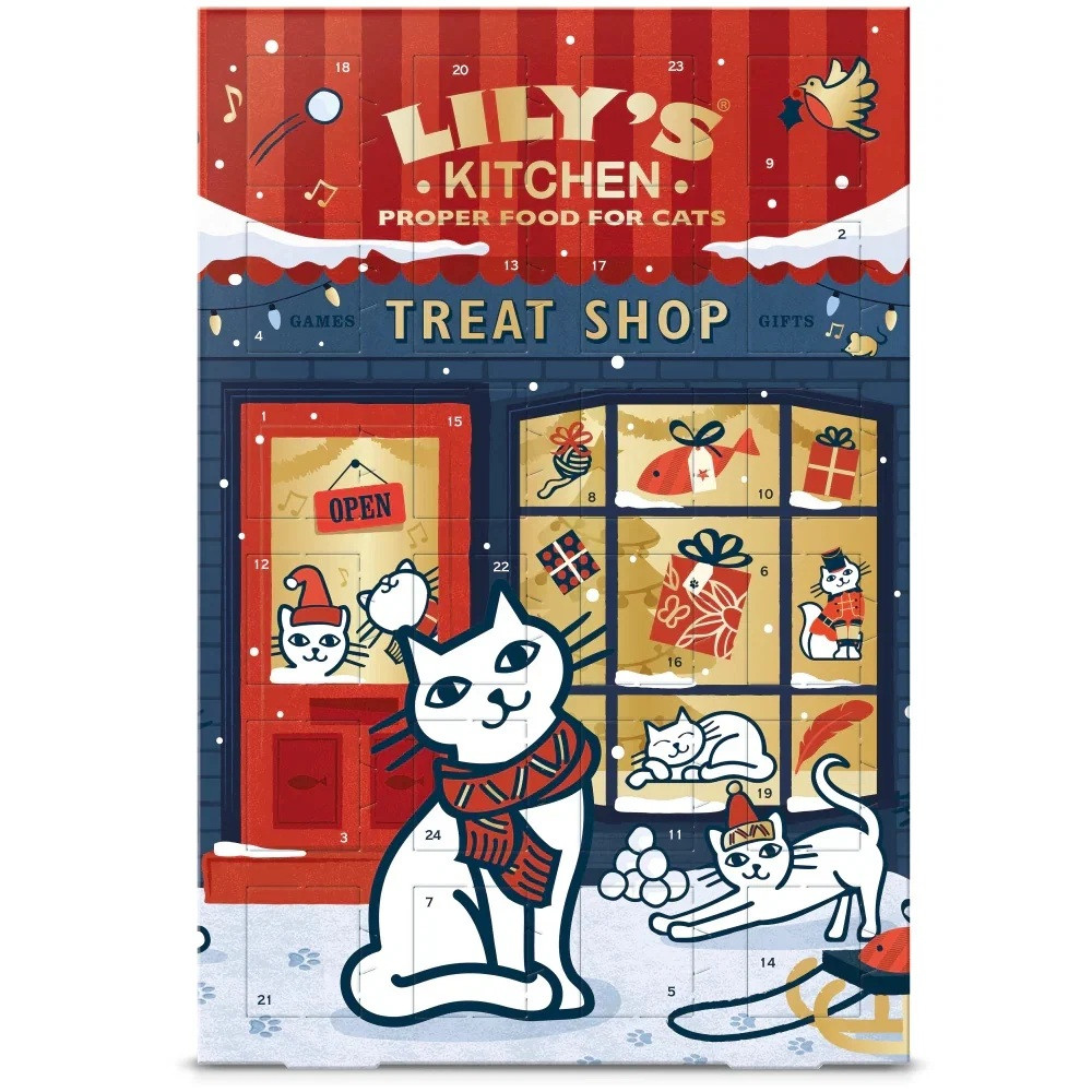 Lily's Kitchen Treat Shop Advent Calendar for Cats