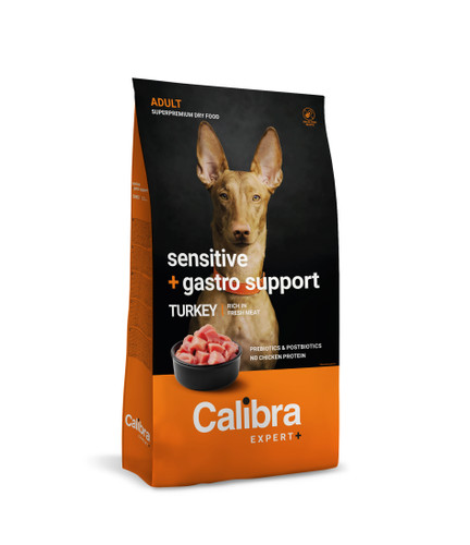 Calibra Dog EXPERT+ Sensitive & Gastro Support Dry Dog Food 2kg