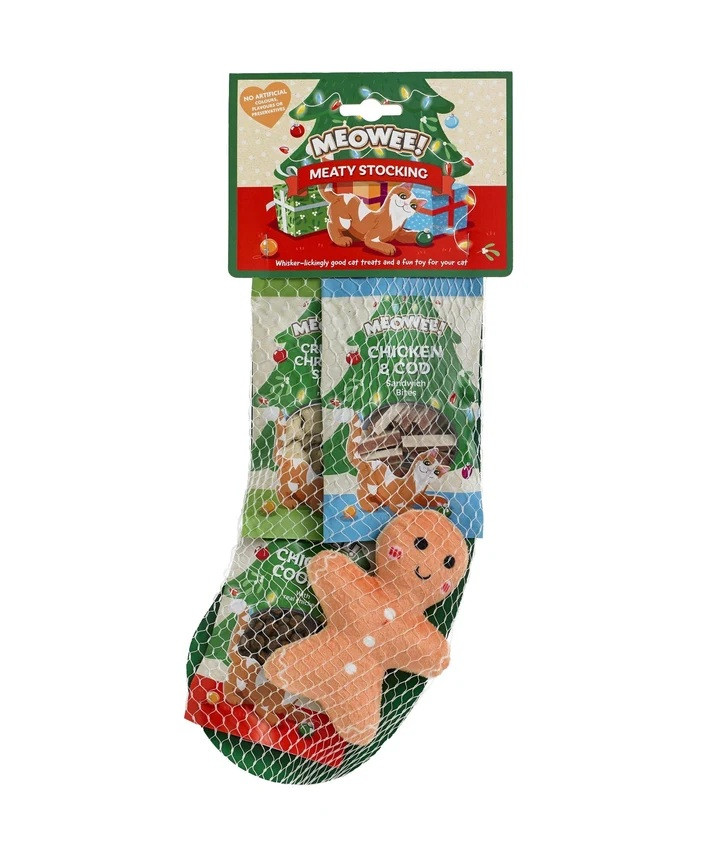 Meowee! Cat Treat Stocking