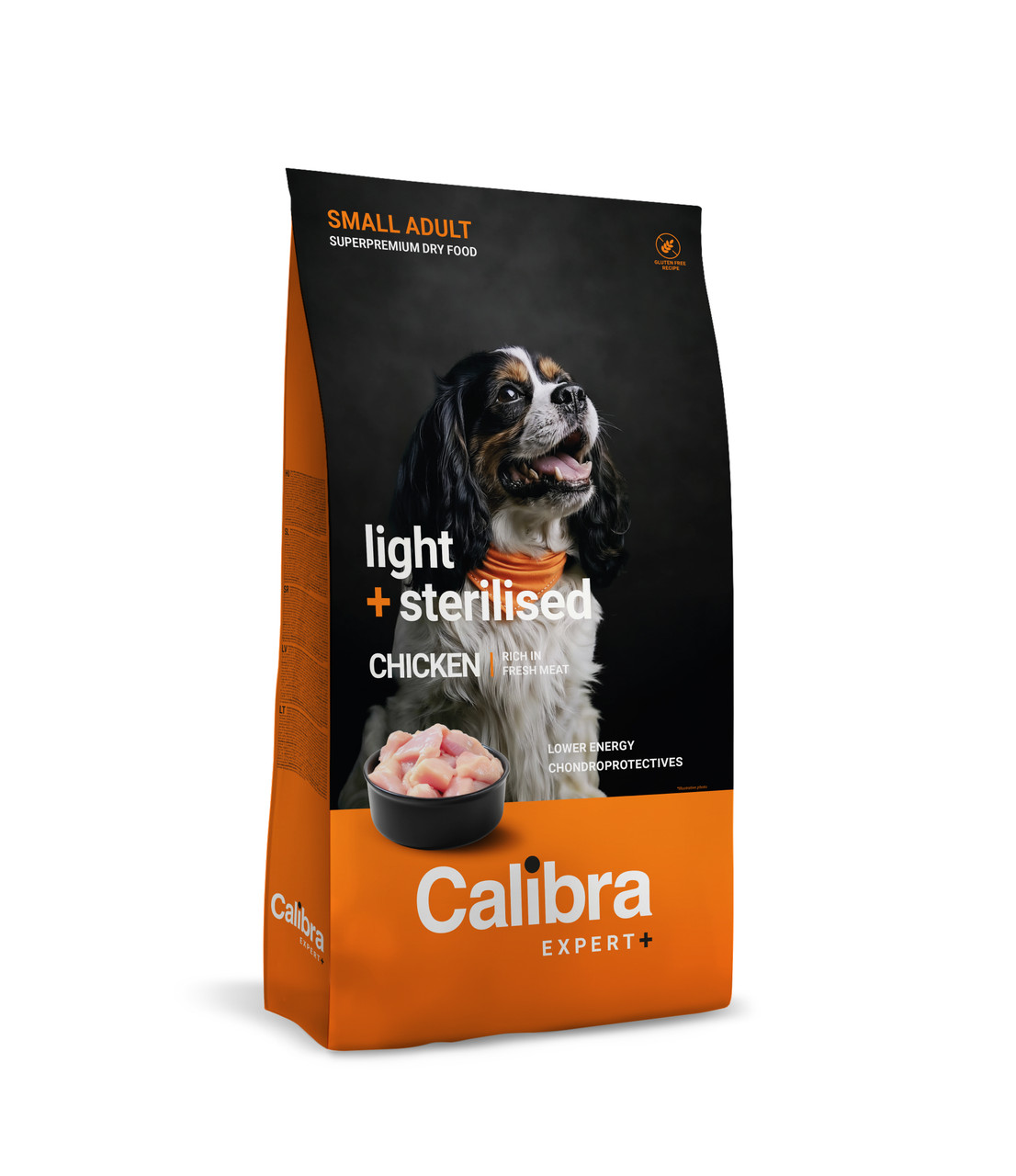 Calibra Dog EXPERT+ Small Breed Light & Sterilised Dry Dog Food 