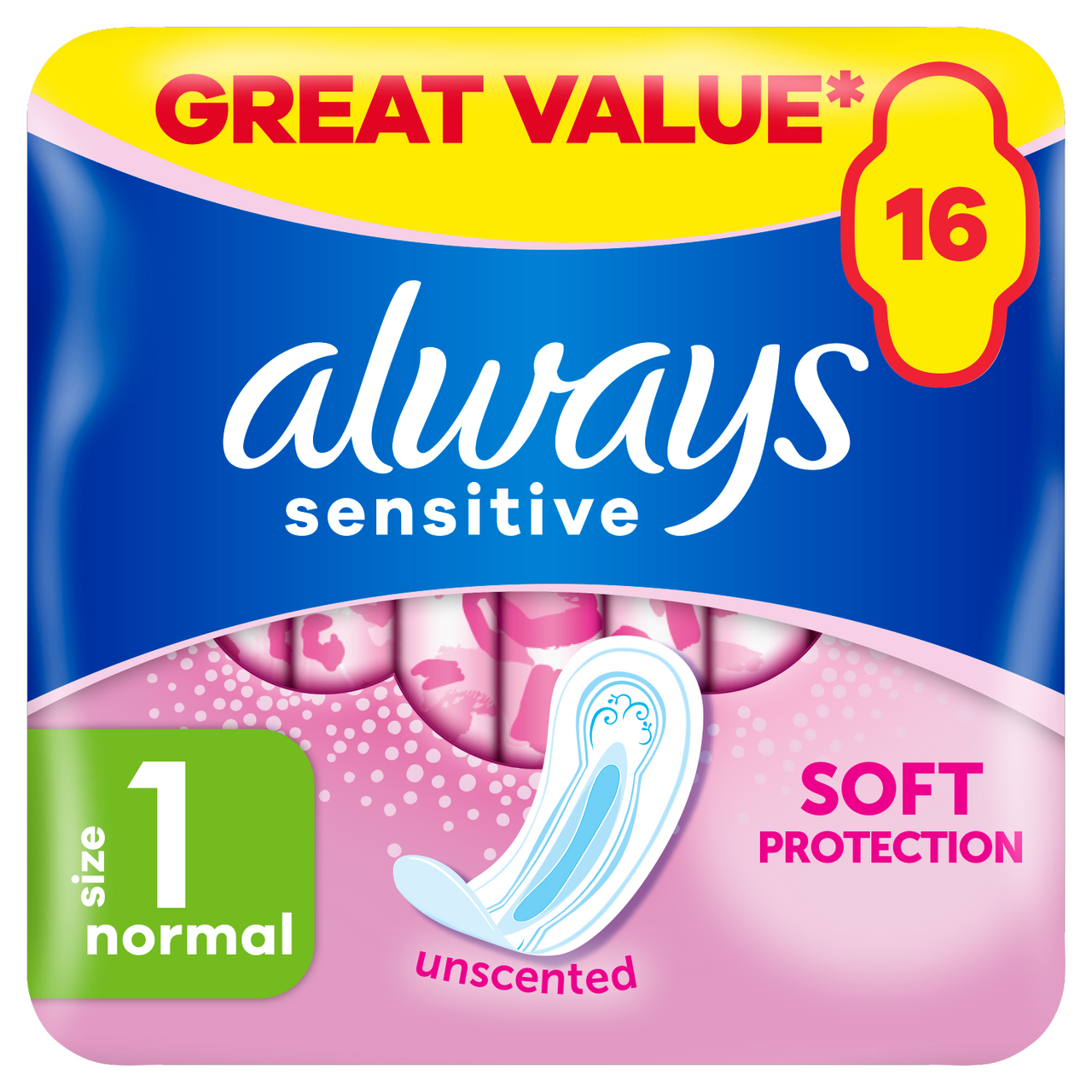 Click to view product details and reviews for Always Sensitive Normal Ultra Sanitary Towels Size 1 16 Pads.