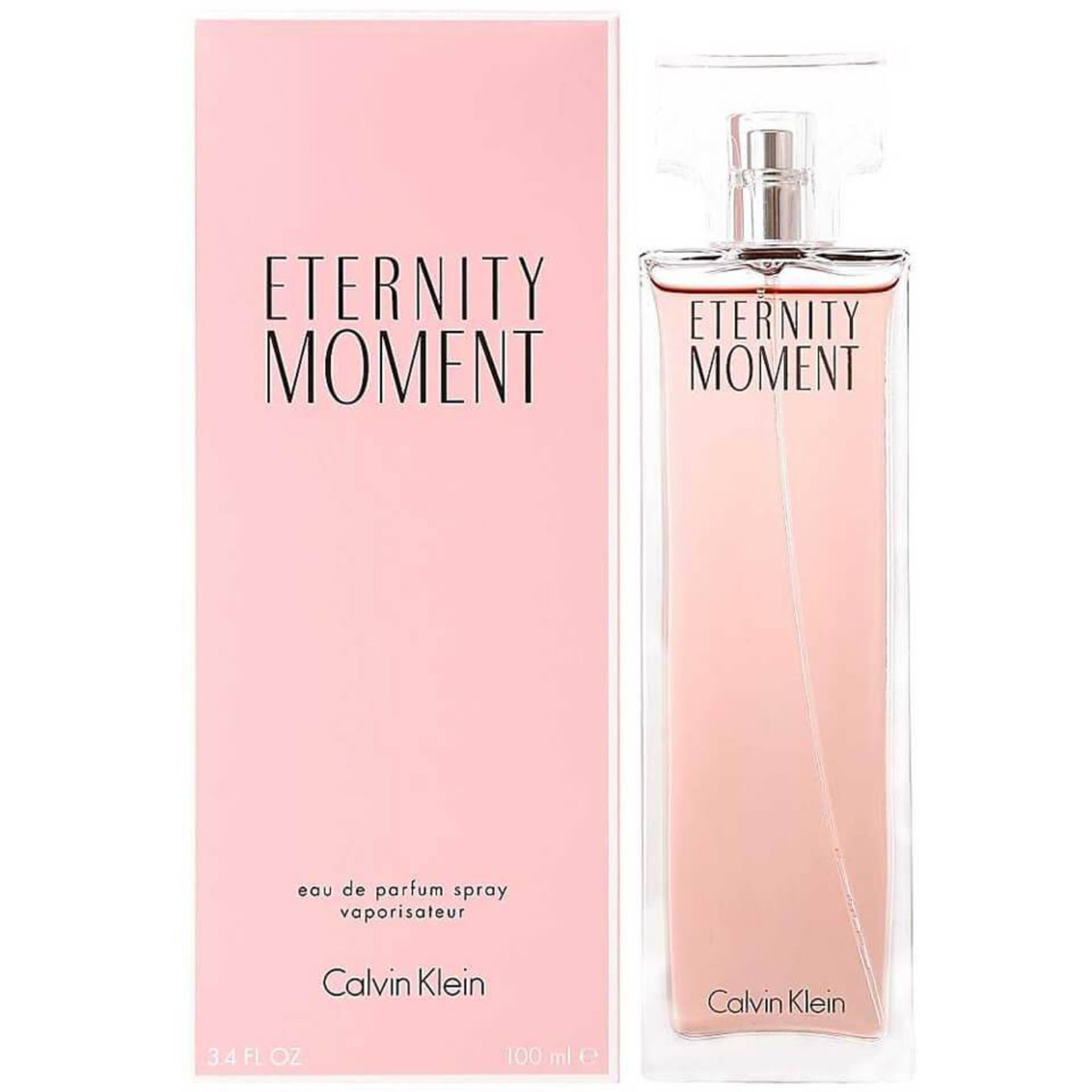 Calvin Klein Women's Pink Eternity Moment Edp Spray 100Ml