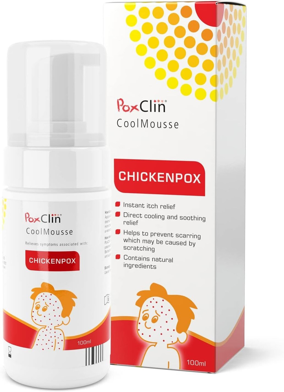 Click to view product details and reviews for Poxclin Cool Mousse For Children With Chickenpox 100ml.