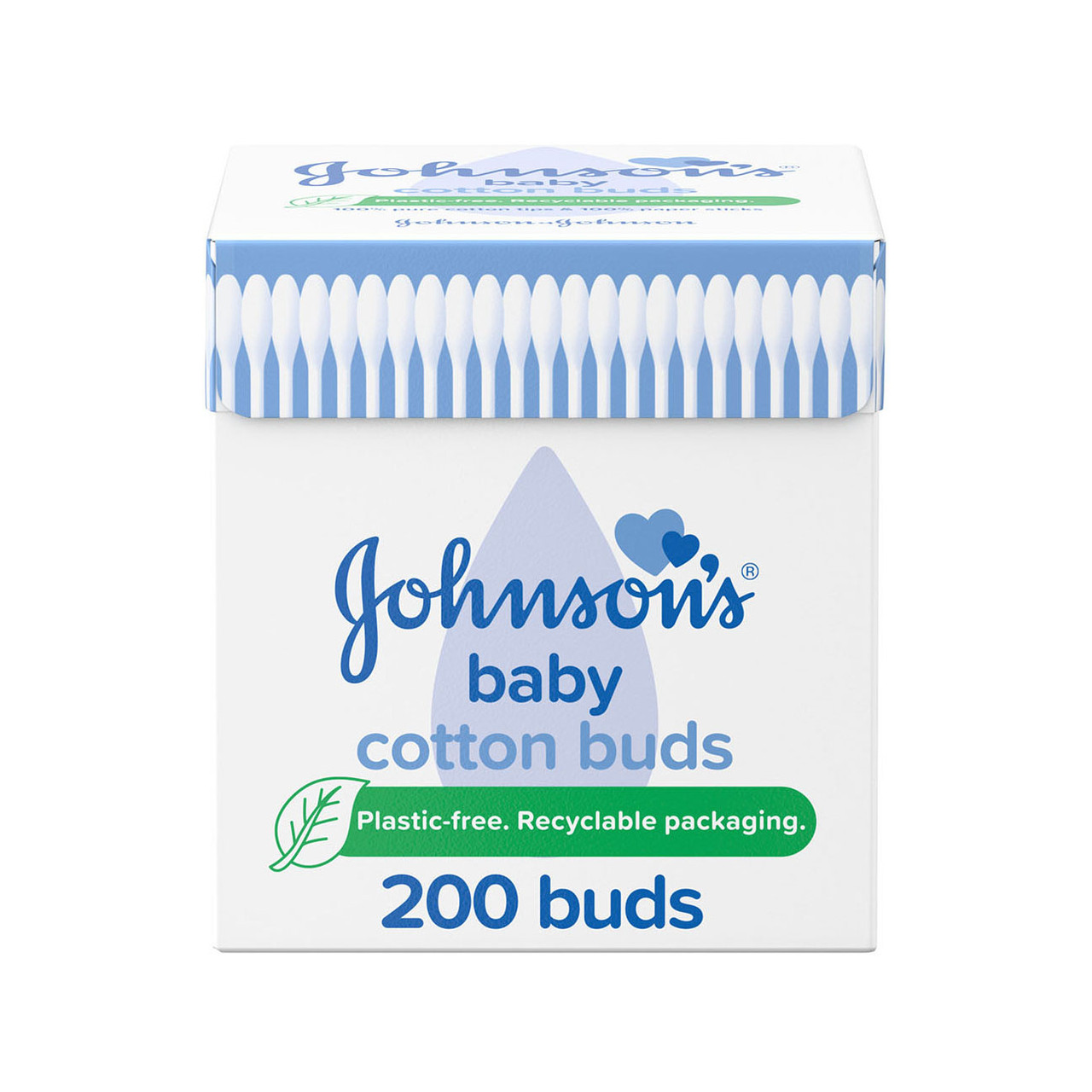 Johnson & Johnson Cream Johnson's Baby Cotton Buds 200 Buds